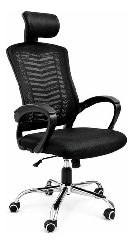 Cadeira ergonomica de escritorio com encosto mesh respiravel