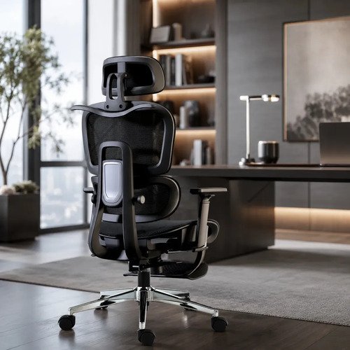 Cadeira ergonomica escritorio reclinavel confortavel cadeira