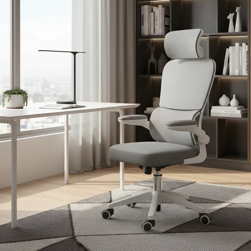 Cadeira escritorio ergonomica g500 suporte lombar ajustavel 1