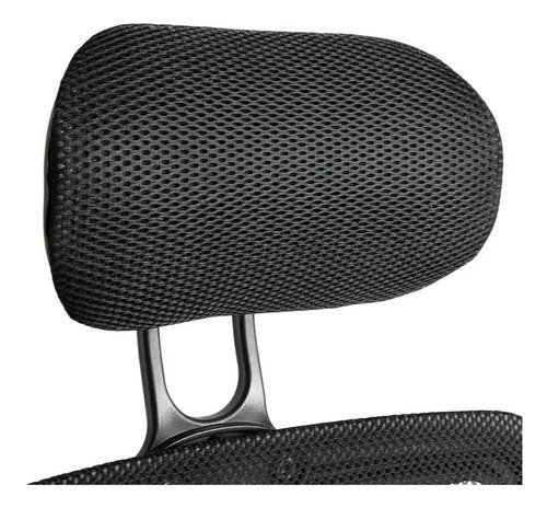 Cadeira Escritório Ergonômica Heads Top Bestchair Cor Preto Material do estofamento Tecido