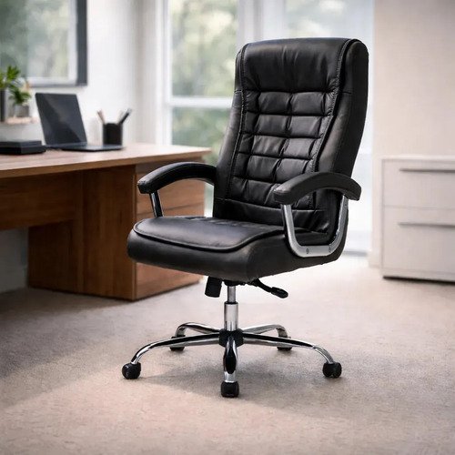Cadeira escritorio presidente ergonomica com 42 molas ensaca