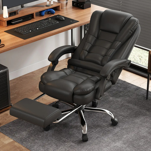 Cadeira executiva sweet studio ergonomica preta com apoio de
