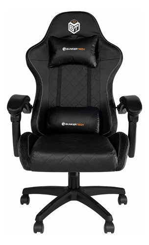 Cadeira gamer bunkertech pro ergonomica reclinavel com apoio 1