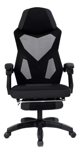 Cadeira Gamer Ergonômica Giratória Apoio De Pés Confortável