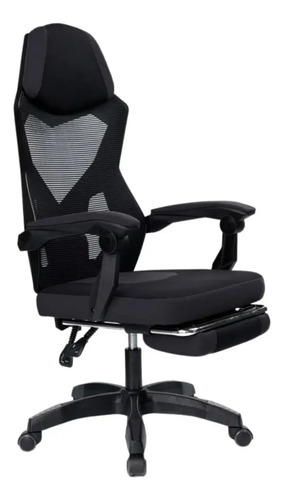 Cadeira Gamer Ergonômica Giratória Apoio De Pés Confortável