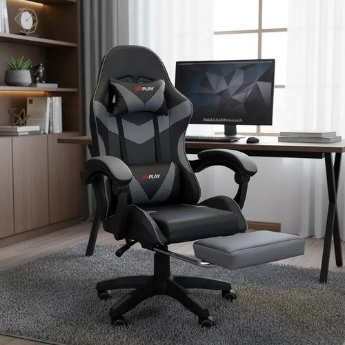 Cadeira gamer ergonomica profissional reclinavel x ray cor c 1