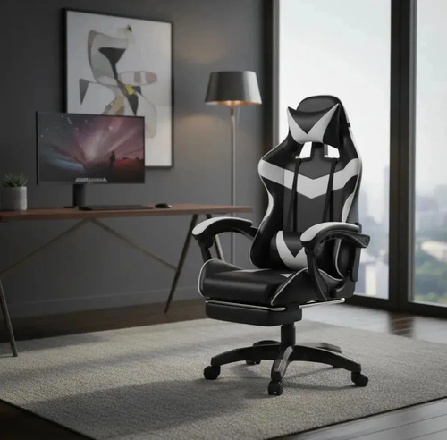 Cadeira gamer ergonomica sweet studio reclinavel com apoio p
