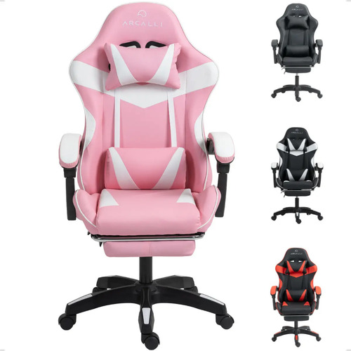 Cadeira gamer escritorio arcalli ergonomica profissional cor 1