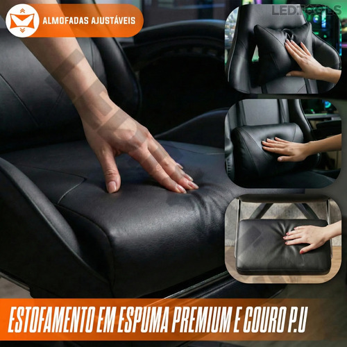 Cadeira Gamer Jogos Setup Profissional Ergonômica Reclinavel