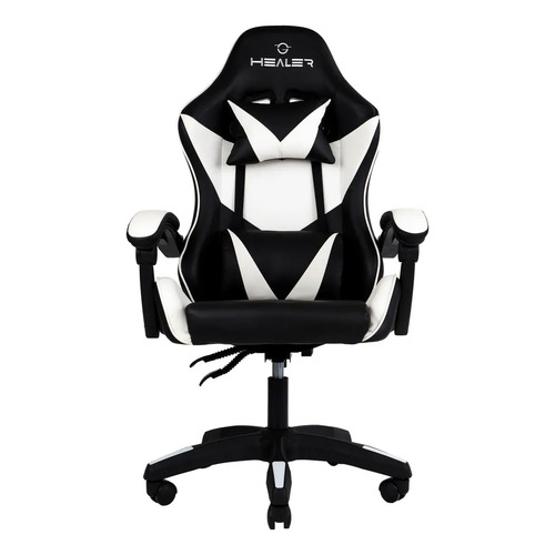 Cadeira Gamer Lancer Preta e Branca Healer