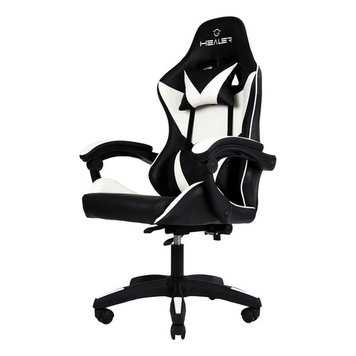 Cadeira Gamer Lancer Preta e Branca Healer