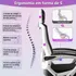 Cadeira Gamer Preto E Gamer Escritório Branco Profissional