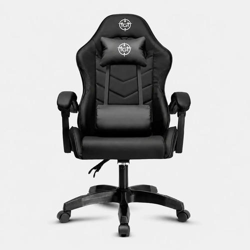 Cadeira Gamer TGT Heron TW1 Preta Reclinável Espuma Moldada Pistão Classe 4