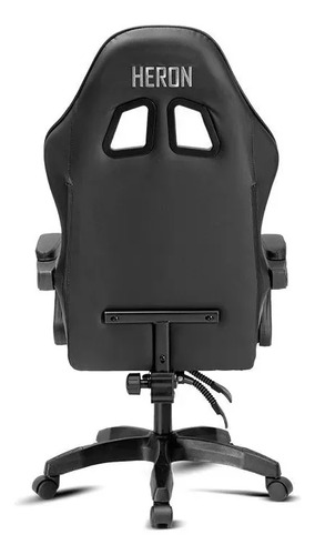 Cadeira Gamer TGT Heron TW1 Preta Reclinável Espuma Moldada Pistão Classe 4