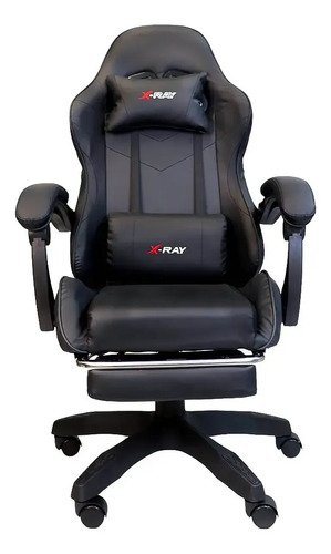 Cadeira Gamer X-ray Para Jogos/escritório Confortável Cor Black