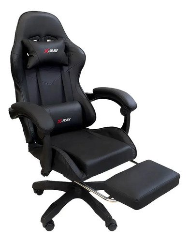 Cadeira Gamer X-ray Para Jogos/escritório Confortável Cor Black