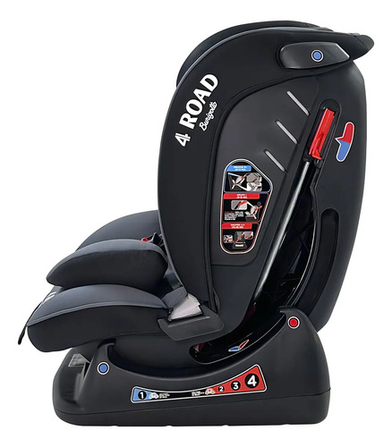 Cadeira para Auto 0 a 36kg 4 Road Burigotto com 4 Posições