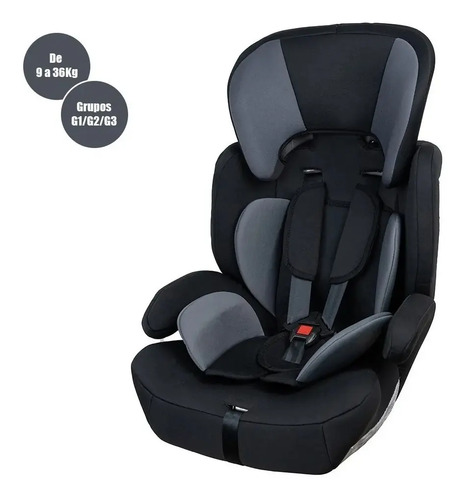 Cadeira Para Automóvel 9 A 36kg Grafite E Preto Styll Baby