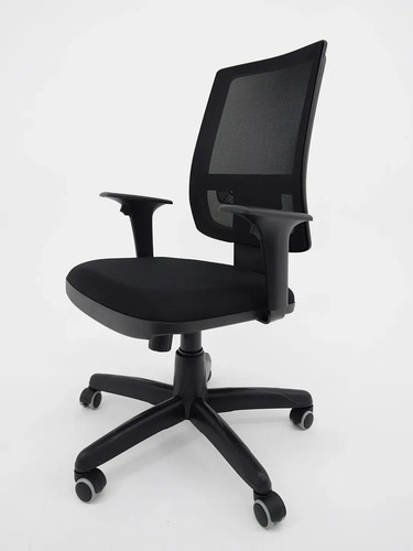 Cadeira Plaxmetal Brizza Relax Tela Cor Preto Material do estofamento Poliéster