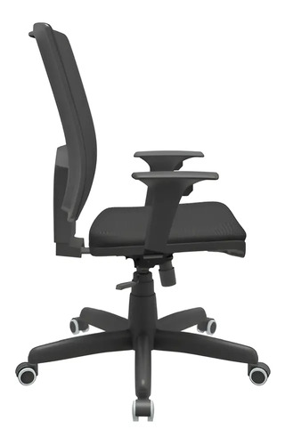Cadeira Plaxmetal Brizza Relax Tela Cor Preto Material do estofamento Poliéster