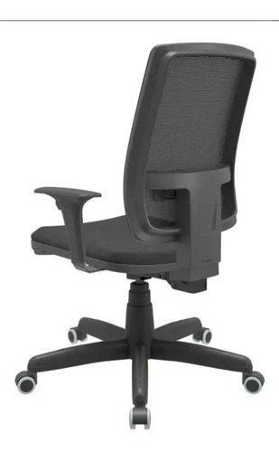Cadeira Plaxmetal Brizza Relax Tela Cor Preto Material do estofamento Poliéster
