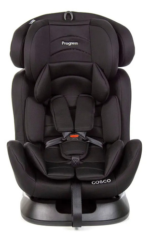 Cadeirinha Cosco Kids, Progress, 0 a 36kg, Preto