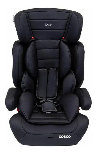 Cadeirinha Cosco Kids, Tour, 9 a 36 Kg, Preta