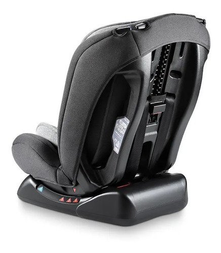 Cadeirinha infantil para carro Litet Mass 0-36kg Preta e Cinza - BB458