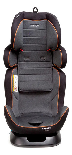 Cadeirinha Infantil Reclinável Legacy Cinza e Preto Mescla Voyage