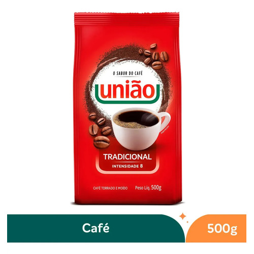 Cafe torrado e moido tradicional pouch 500g intensidade 8 un 1