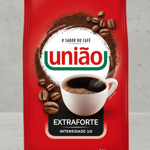 Café União Torrado e Moído Extraforte 500g Pacote