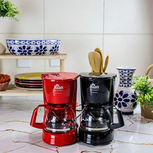 Cafeteira Elétrica Cf-102 Kian 18 Xícaras 650w Cor Preto