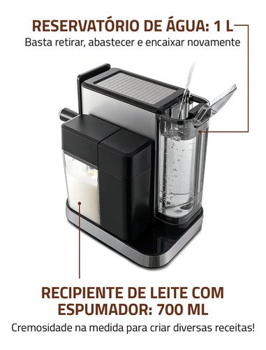 Cafeteira Espresso Automática Dolce Latte Mondial Ccl-01