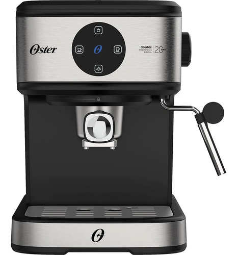 Cafeteira espresso double digital oster cor aco escovado e p