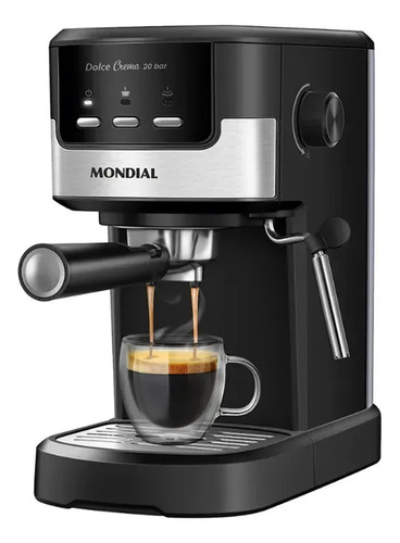 Cafeteira espresso mondial dolce crema 1200w c 21 e cnp pret