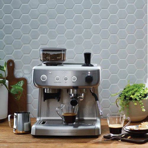 Cafeteira Espresso Oster Xpert Perfect Brew Cor Aço inoxidável