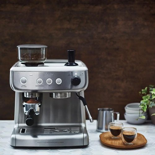 Cafeteira Espresso Oster Xpert Perfect Brew Cor Aço inoxidável