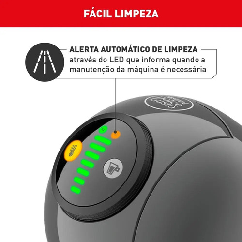 Cafeteira Expresso Dolce Gusto Arno Genio S Basic Automática Cinza Escuro
