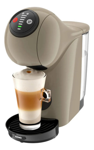 Cafeteira nescafe dolce gusto genio s basic taupe cor bege