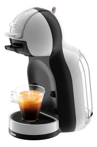 Cafeteira nescafe dolce gusto mini me cinza e preta 110v cor