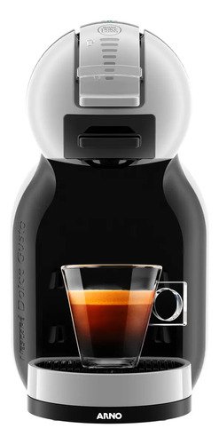 Cafeteira Nescafé Dolce Gusto Mini Me Cinza E Preta 110v Cor Preto