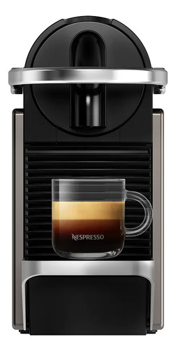 Cafeteira Nespresso Pixie Redesign Titânio