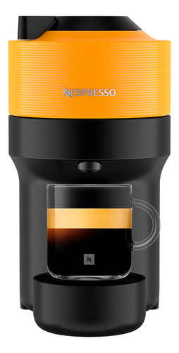 Cafeteira nespresso vertuo pop amarelo manga