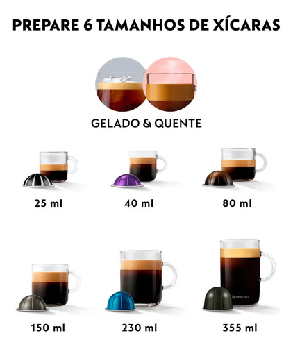 Cafeteira Nespresso Vertuo Pop Vermelho Pimenta
