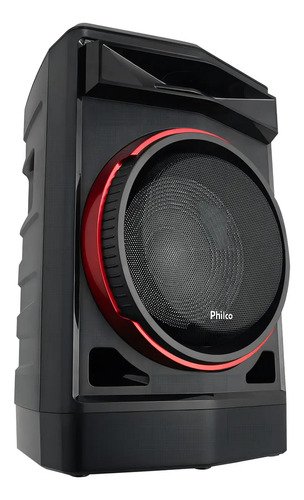 Caixa De Som Acústica Philco Pcx7100 Flash Lights Bass 750w Cor Preto