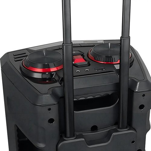 Caixa De Som Acústica Philco Pcx7100 Flash Lights Bass 750w Cor Preto