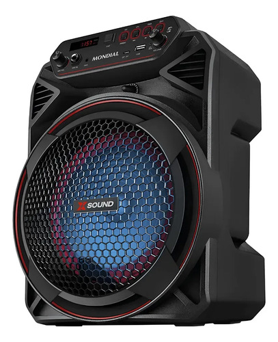 Caixa de som amplificada mondial cm 220 n bluetooth
