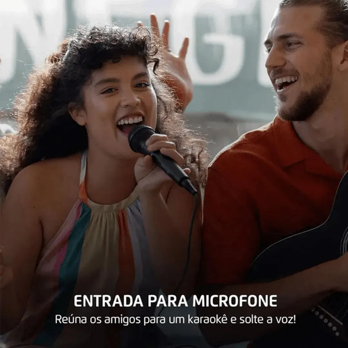 Caixa De Som Amplificada Mondial Cm-220-n Bluetooth
