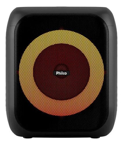 Caixa de Som Amplificada Philco Extreme Bluetooth 5.3 480W 2 Microfones TWS Flash Light Bateria Recarregável PCX4801