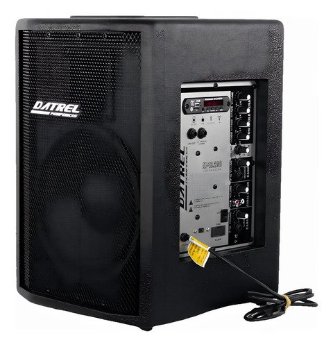 Caixa De Som Ativa 10 Polegadas 200Wrms DATREL AT10-200BPOP